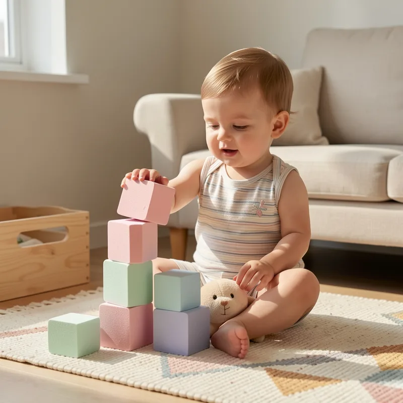 12 activités avec bébé 1 an pour stimuler son éveil